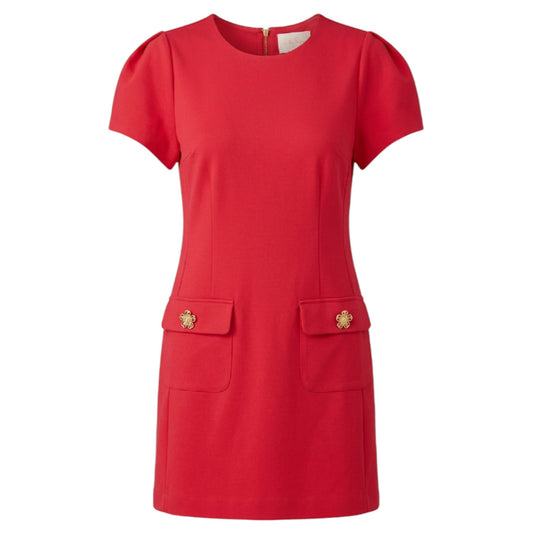 Fallon Dress Designer By Lilly Pulitzer In Cherry Red, Size: 12