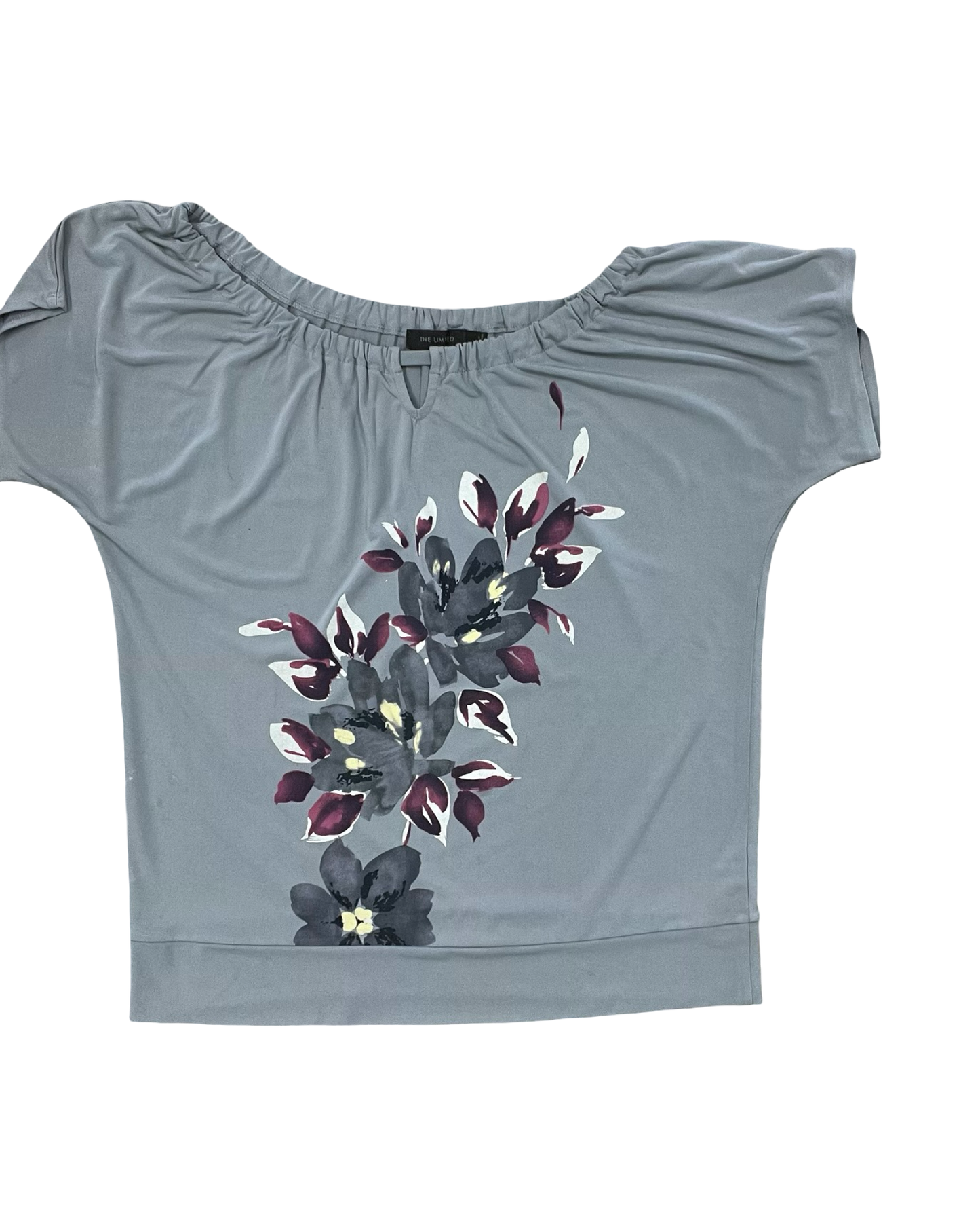 Top Ss By Clothes Mentor In Grey, Size:L