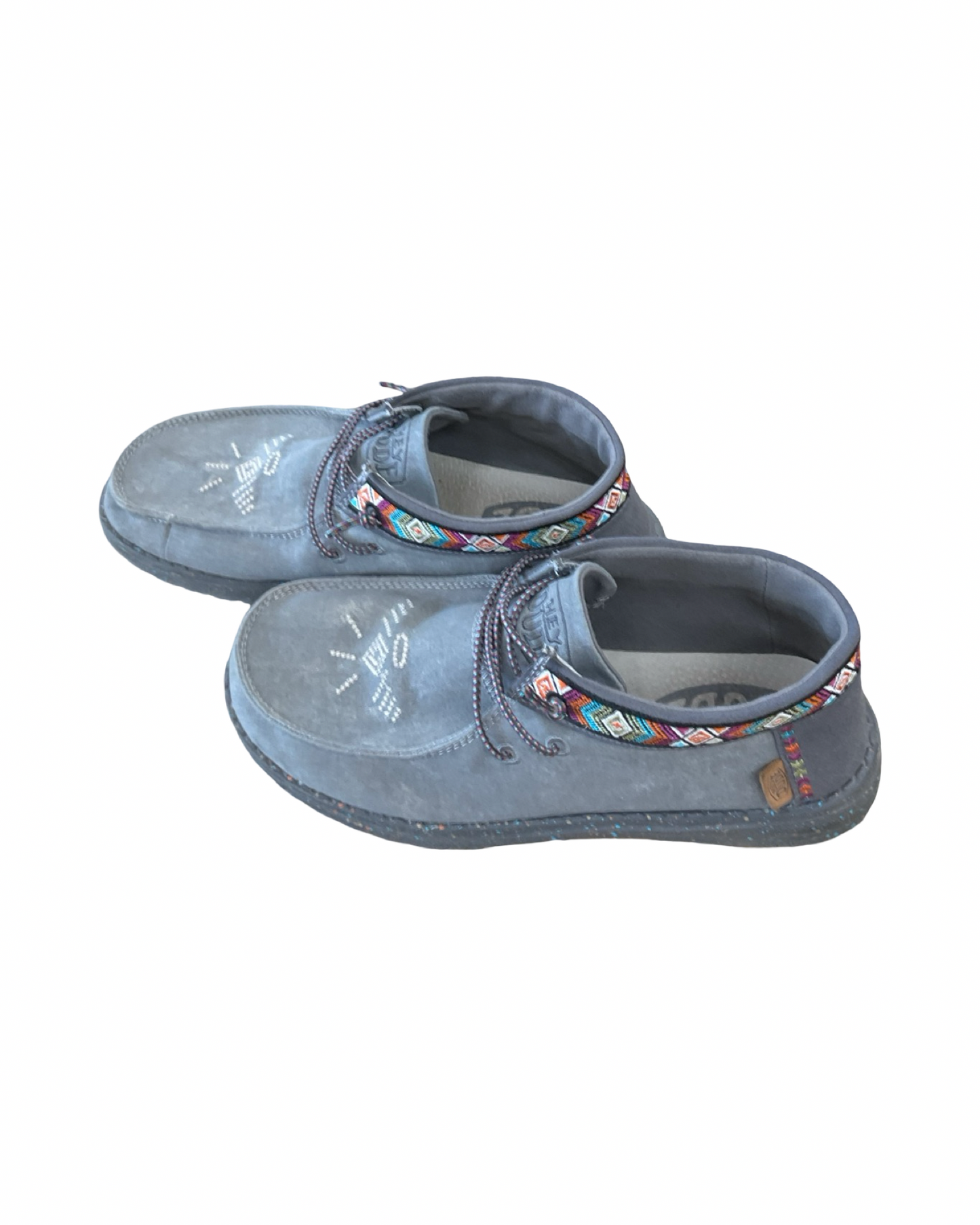 Shoes Sneakers By Hey Dude In Grey, Size:7