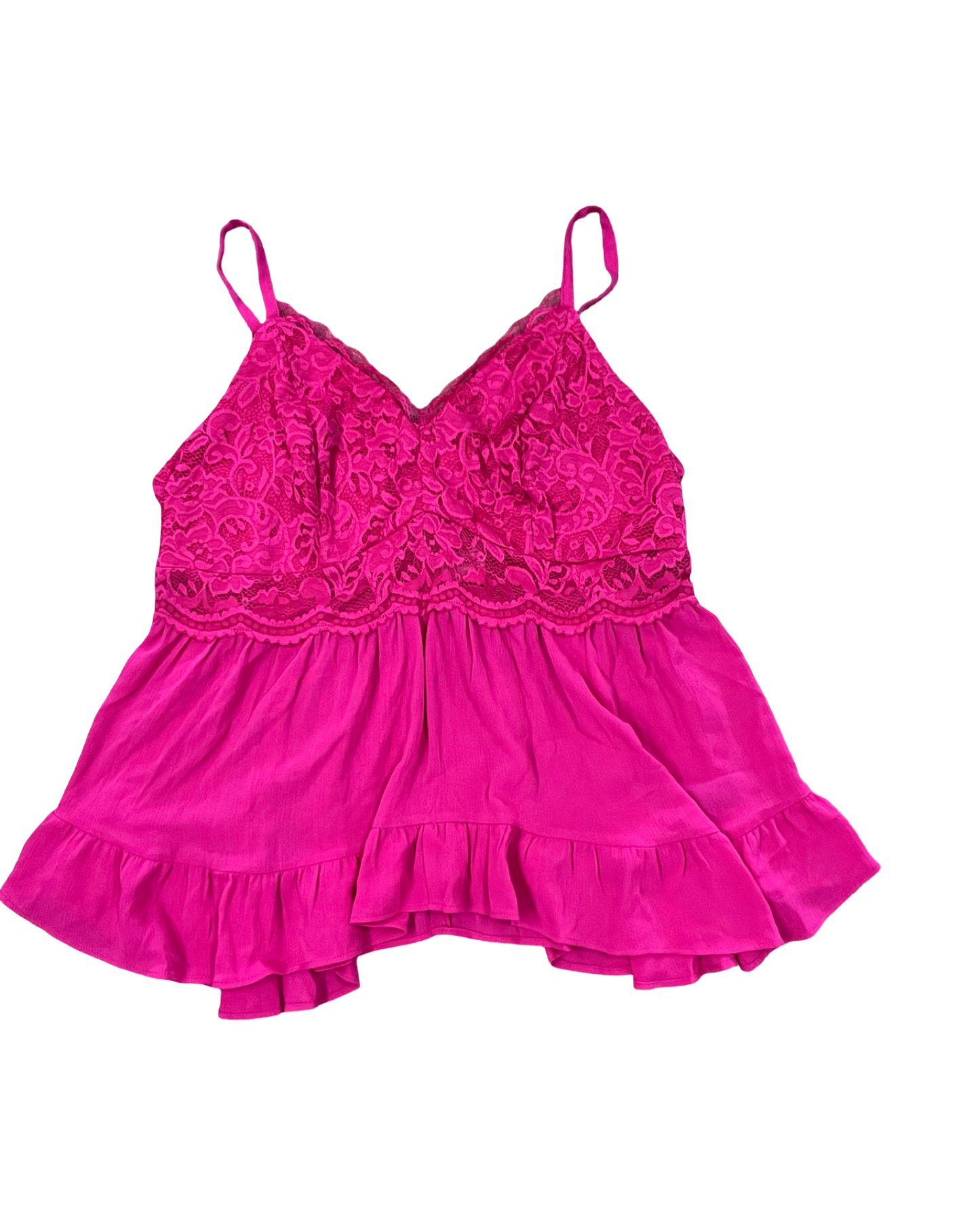 Top Sleeveless By Torrid In Pink, Size:1X