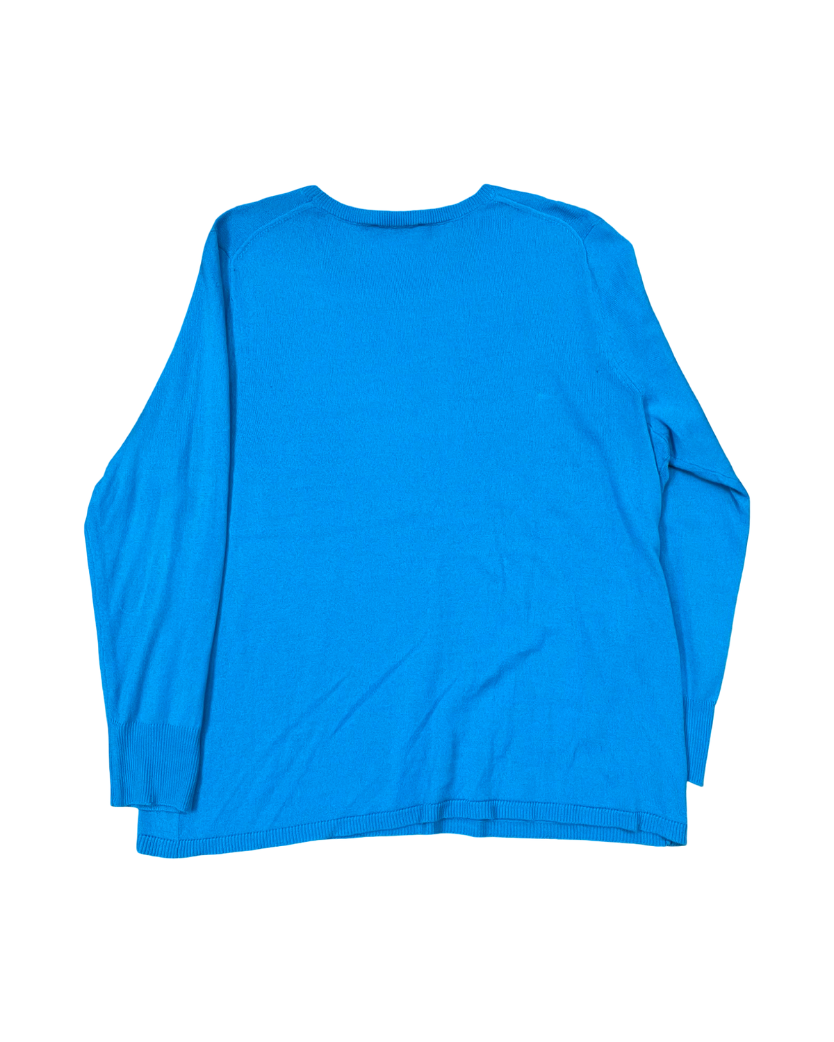 Sweater By Roz And Ali In Blue, Size:2X