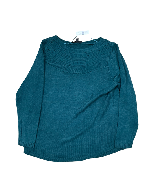 Sweater By Lane Bryant In Green, Size:Xl