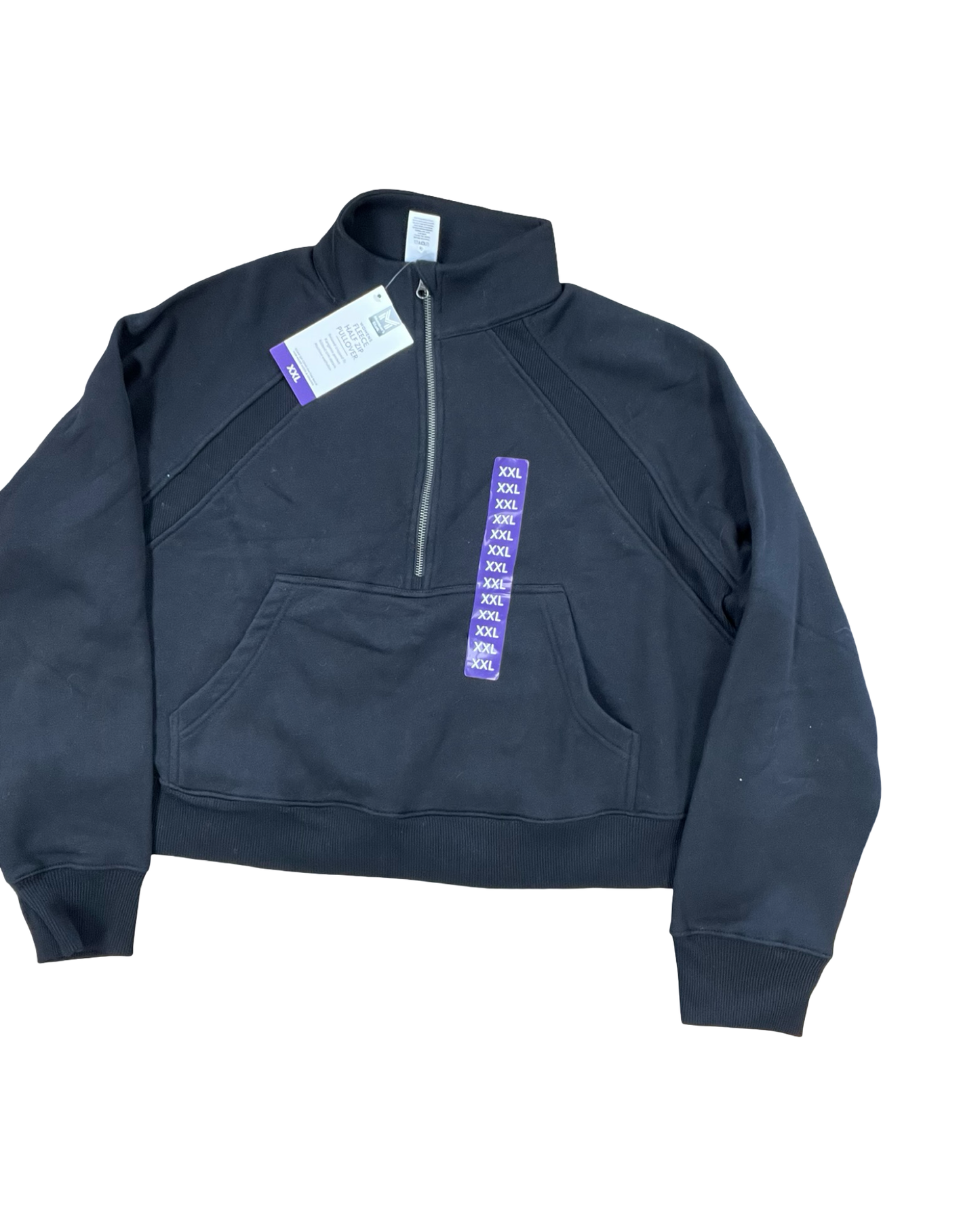 Sweatshirt Crewneck By Members Mark In Black, Size:1X