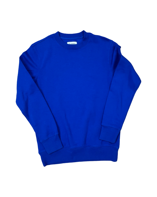 Sweatshirt Crewneck By Clothes Mentor In Blue, Size:S