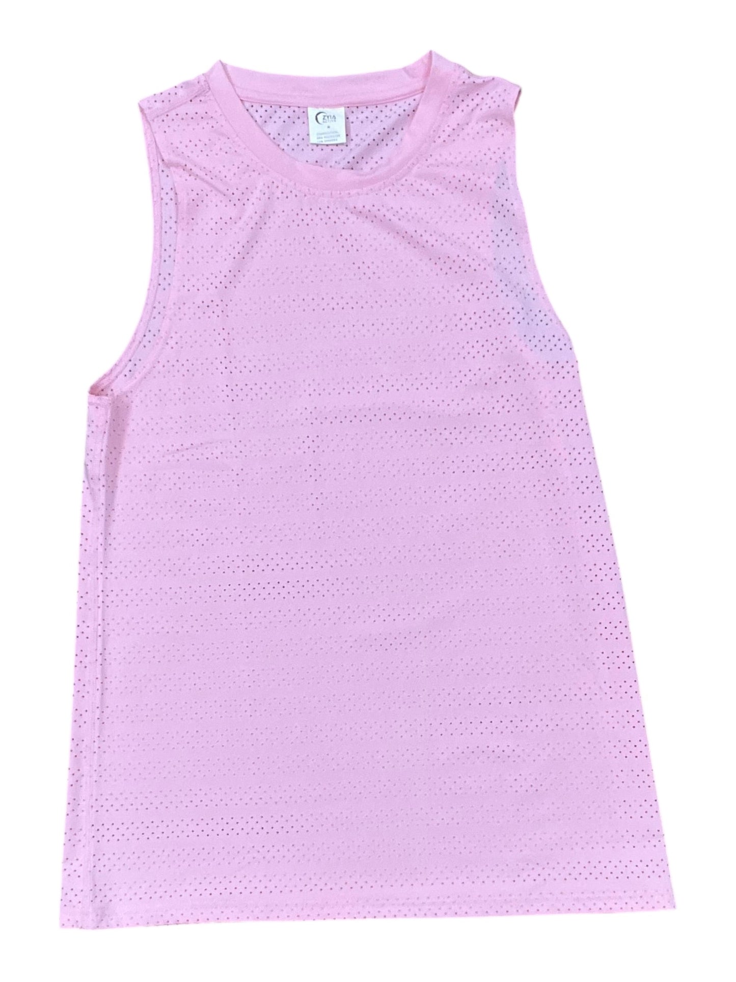 Athletic Tank Top By Zyia In Pink, Size:M