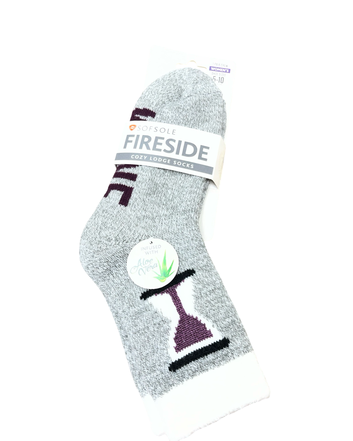 Socks By Clothes Mentor In Grey, Size:0