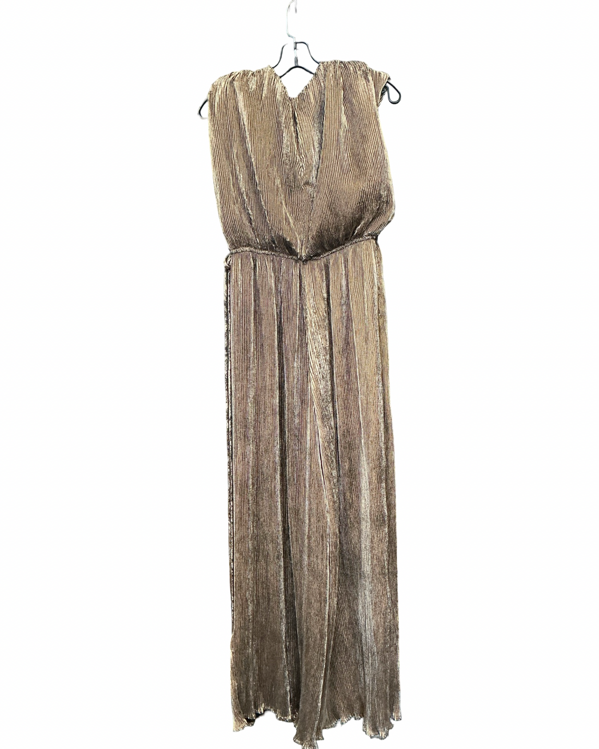 Jumpsuit By Glam In Bronze, Size:M