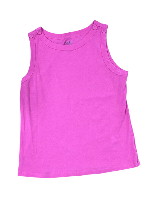 Tank Top By Croft And Barrow In Pink, Size:L