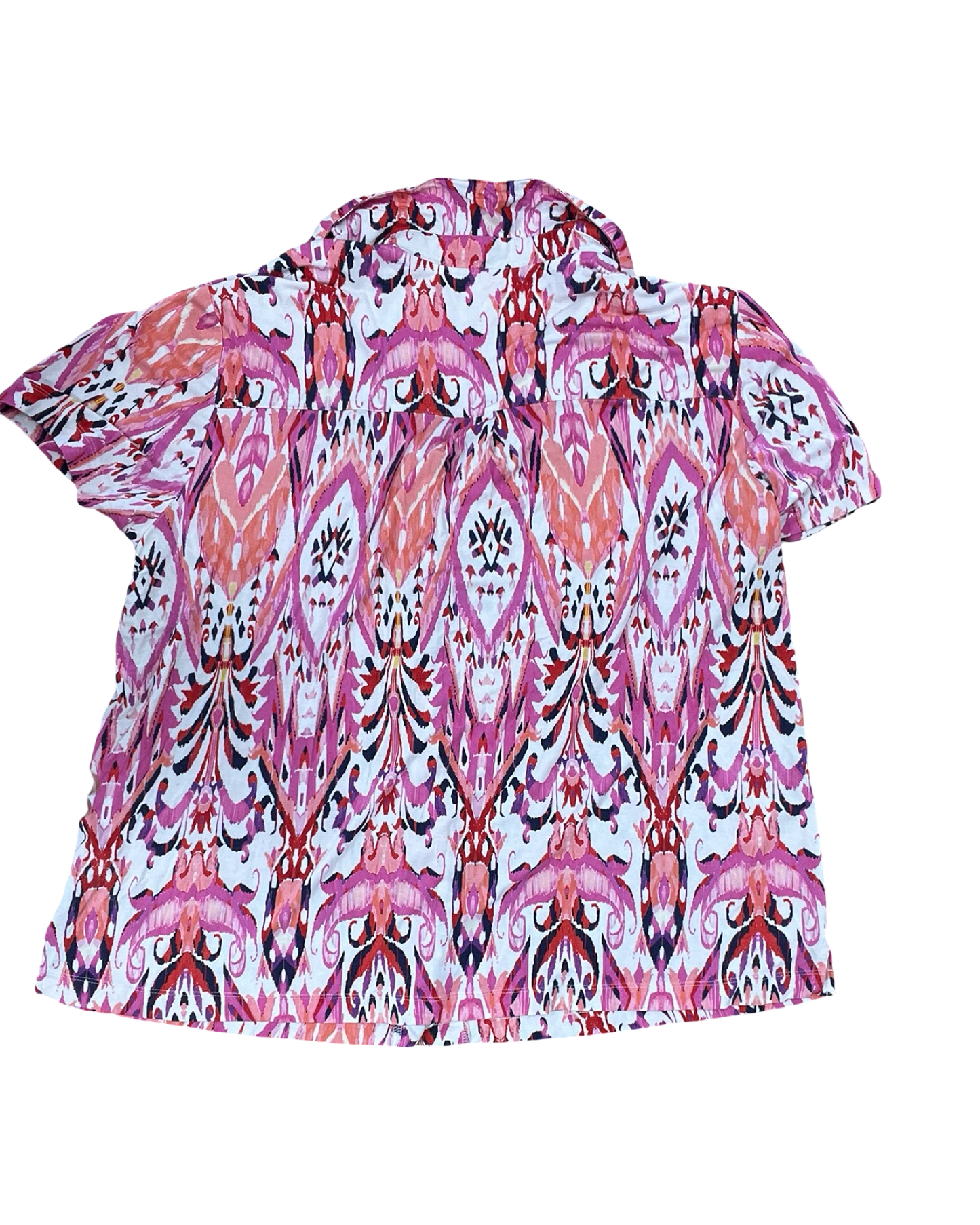 Blouse Ss By Soma In Pink, Size:1X