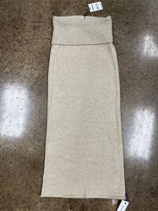 Skirt Maxi By Clothes Mentor In Tan, Size:Xs