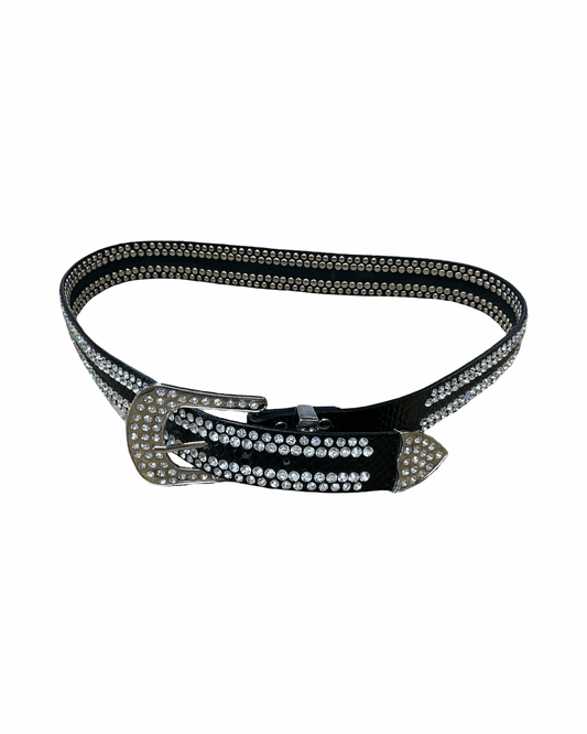 Belt Leather By Clothes Mentor In Black