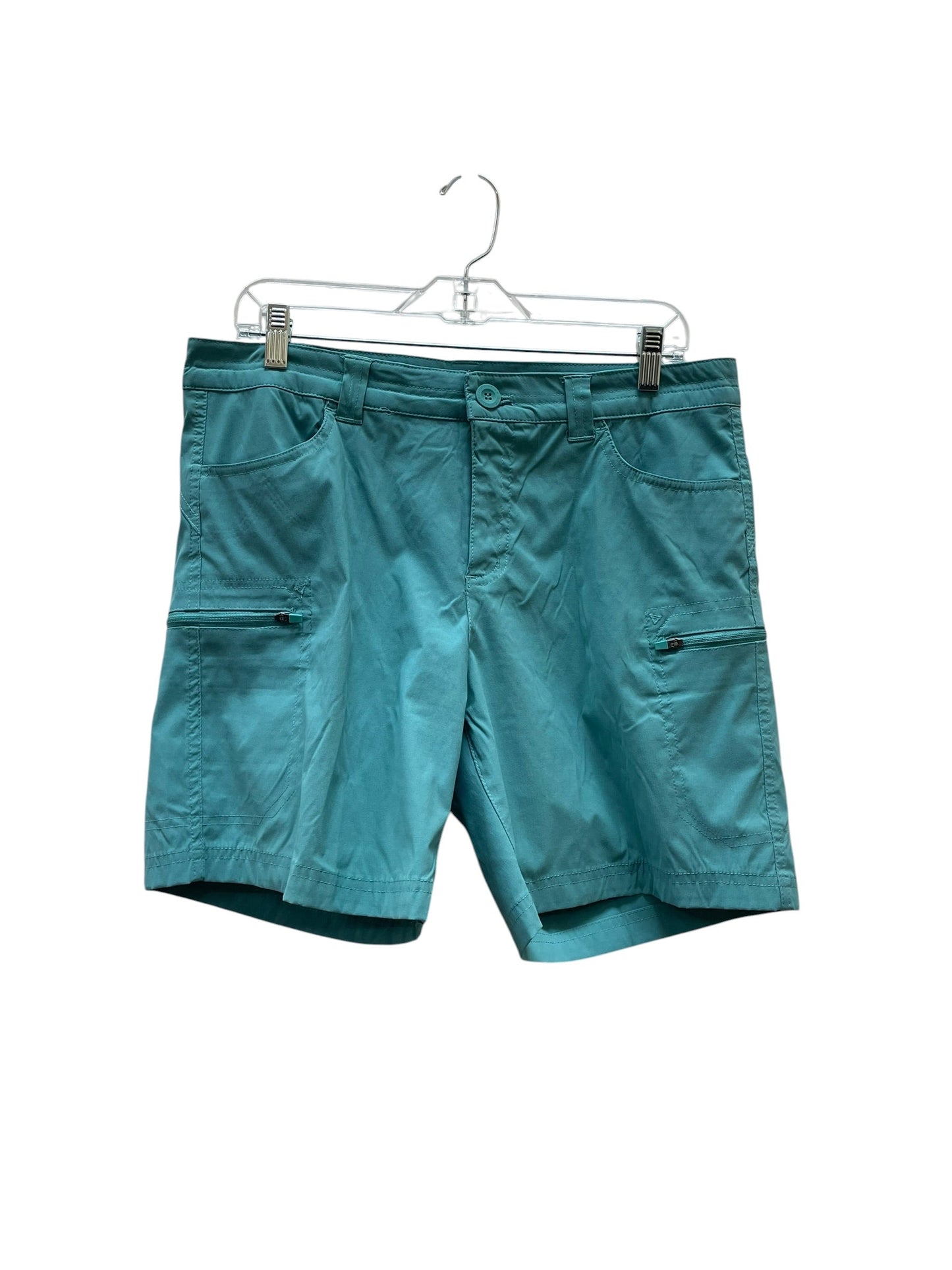 Shorts By Eddie Bauer In Green, Size:12