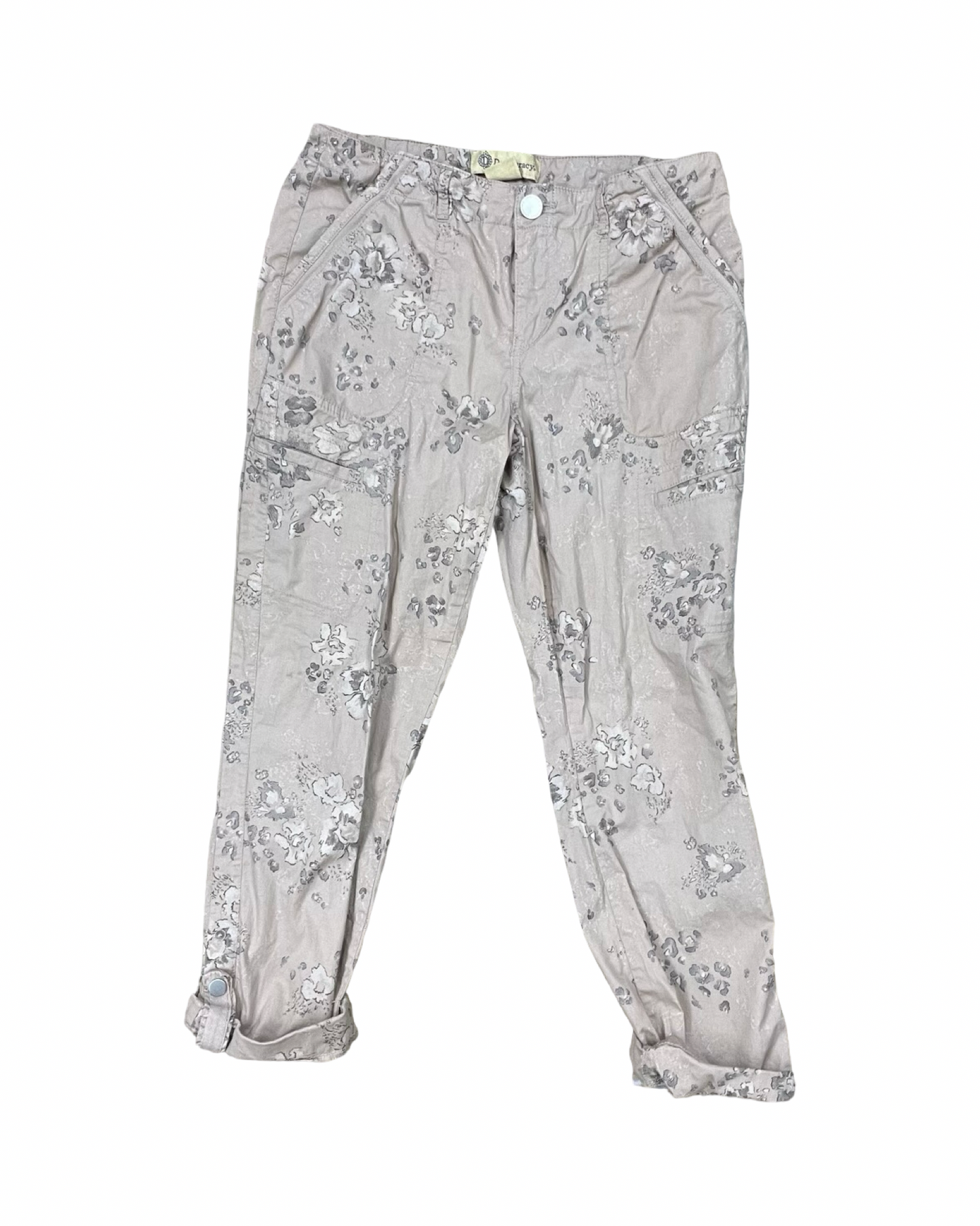 Pants Cropped By Democracy In Tan, Size:6