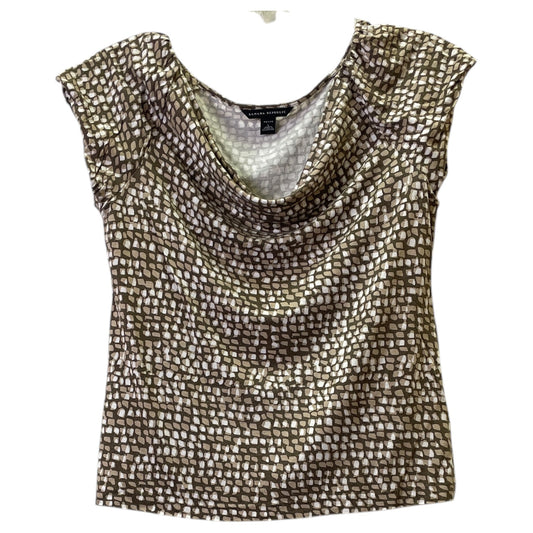 Top Ss Basic By Banana Republic In Brown, Size:L