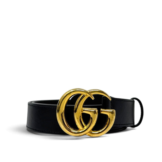 Marmont GG Belt Luxury Designer By Gucci, Size 32/80