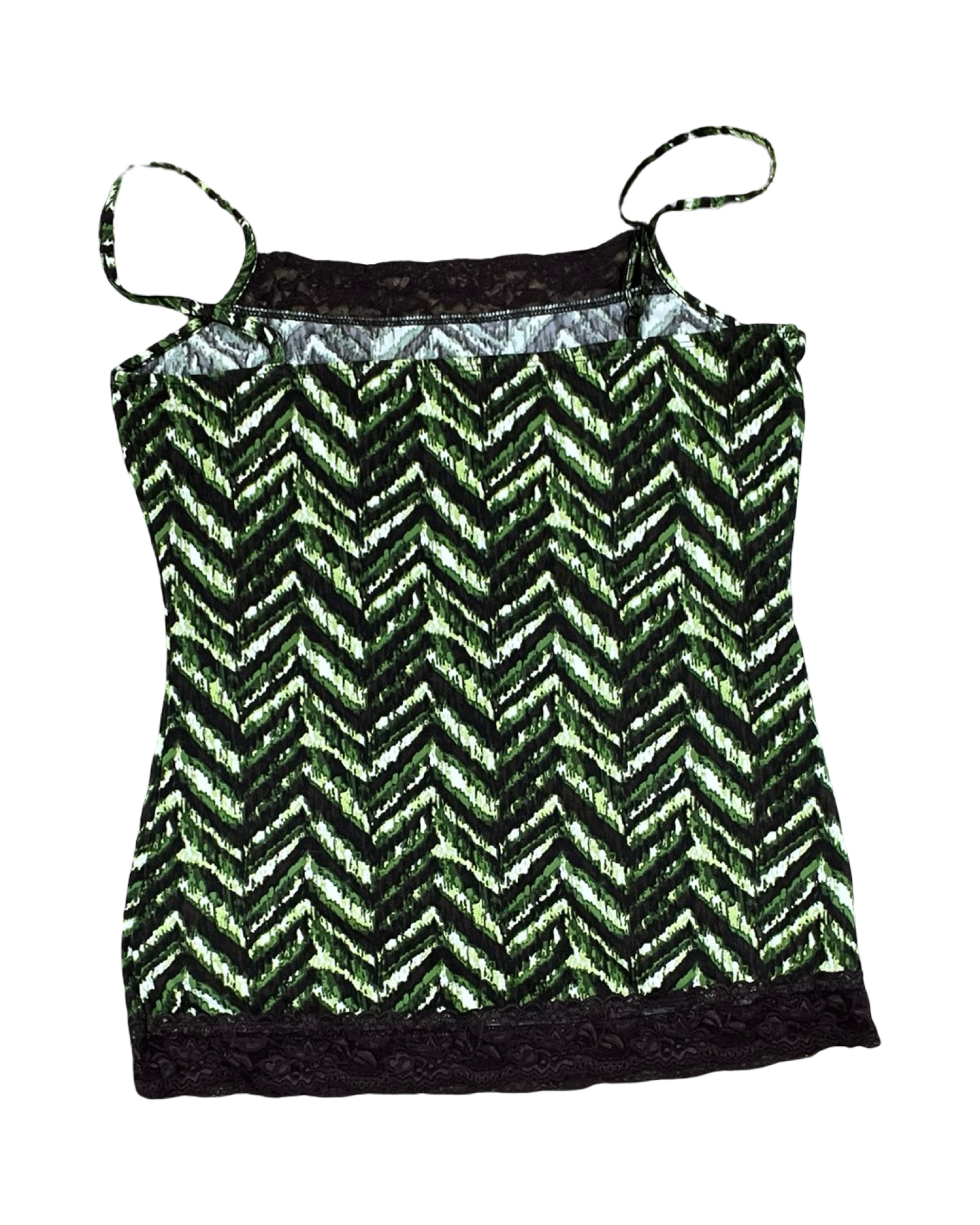 Top Cami By Maurices In Brown & Green, Size:L