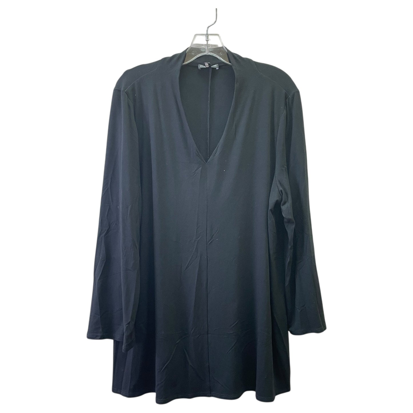 Top Ls Basic By Eileen Fisher In Black, Size:Xl