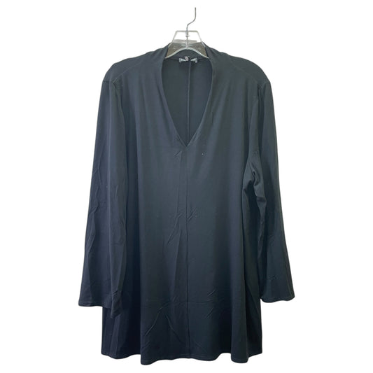 Top Ls Basic By Eileen Fisher In Black, Size:Xl