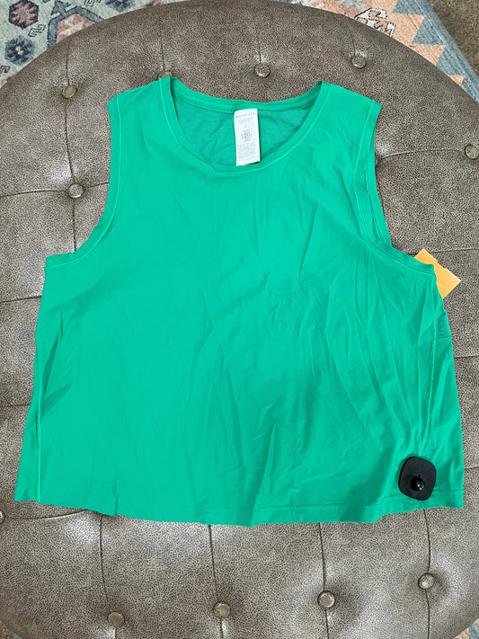 Athletic Tank Top By Athleta In Green, Size:L