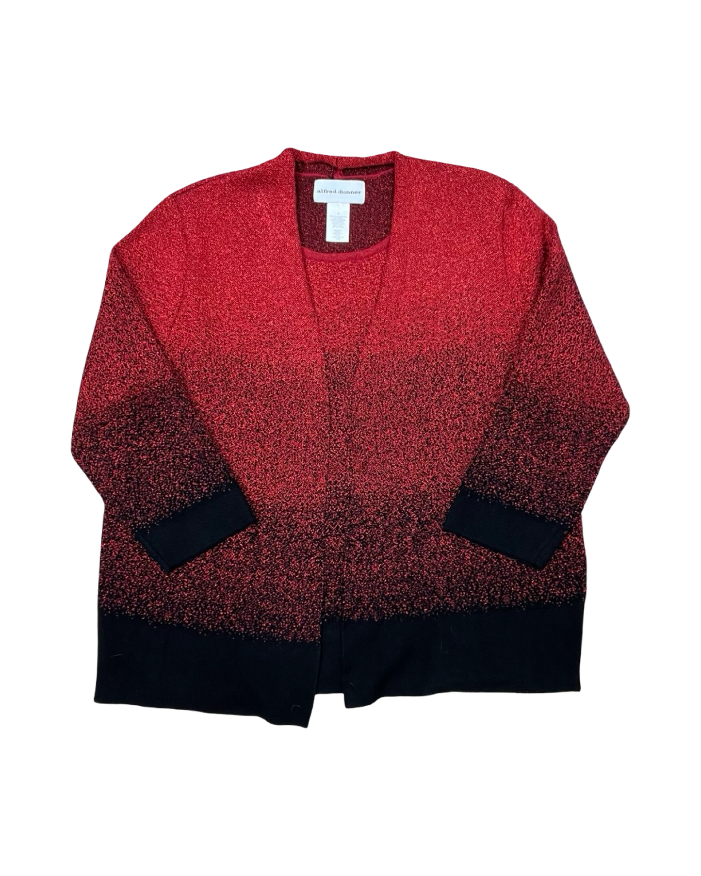 Top Ls By Alfred Dunner In Red, Size:M