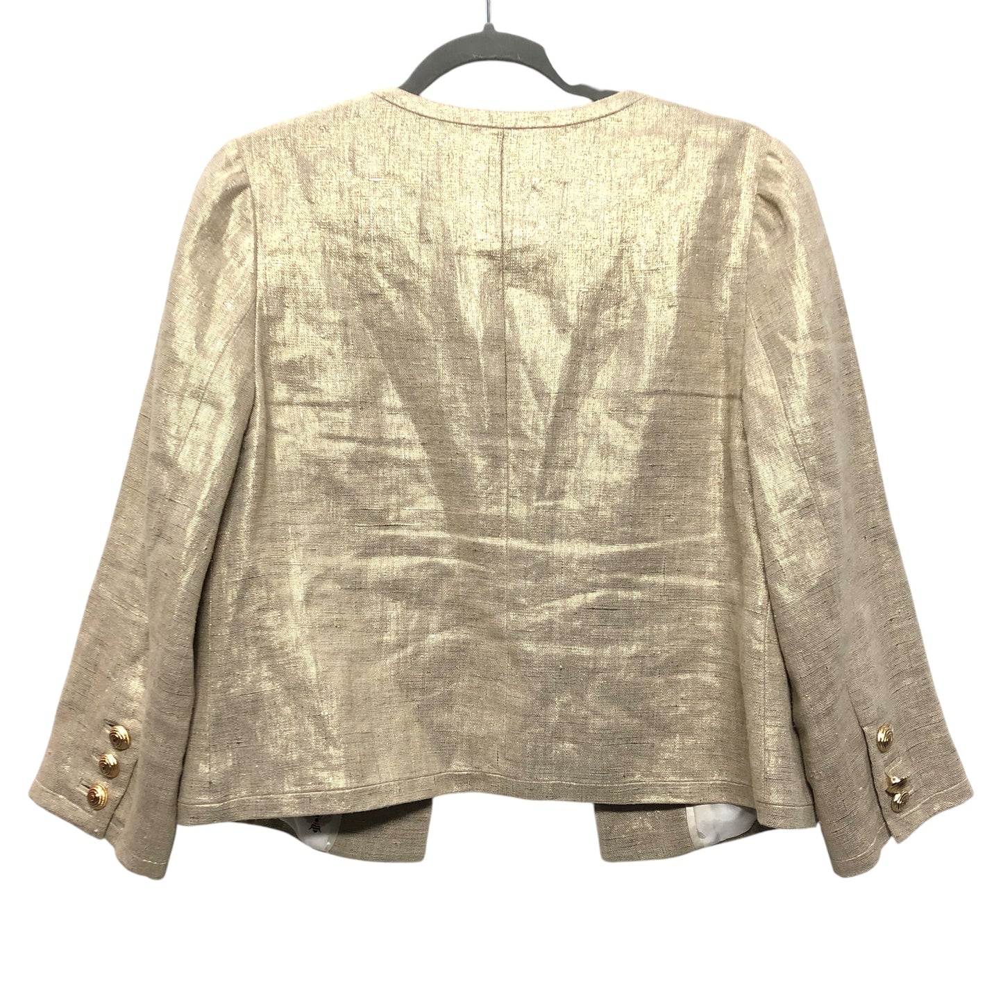 BLAZER DESIGNER by KATE SPADE In GOLD, Size: 8