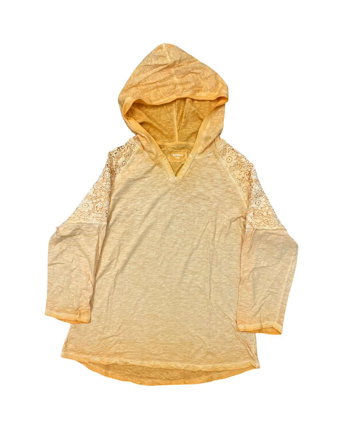 Top Ls By Ruff Hewn In Yellow, Size:L