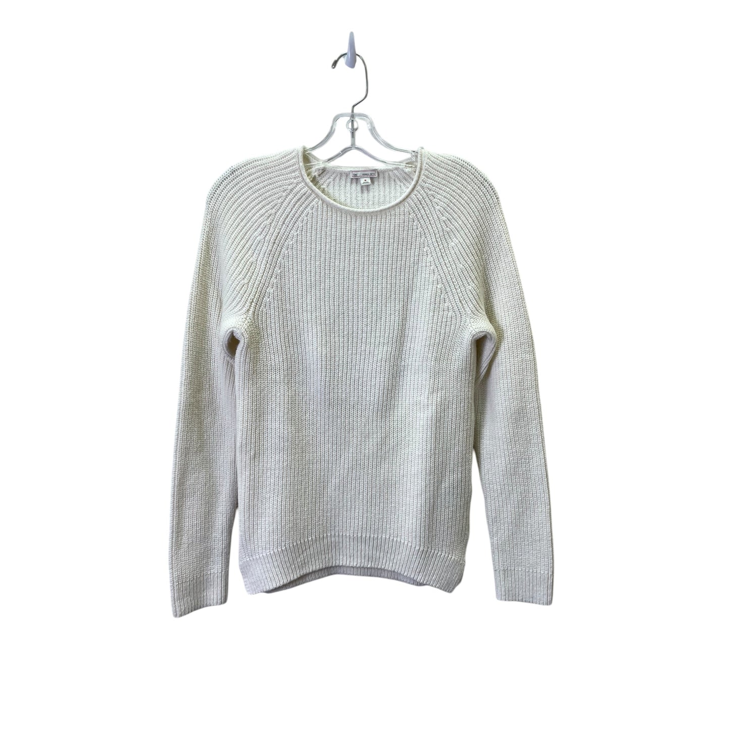 Sweater By Gap In White, Size:M