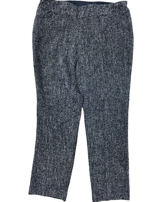Pants Dress By Investments In Black & White, Size:16