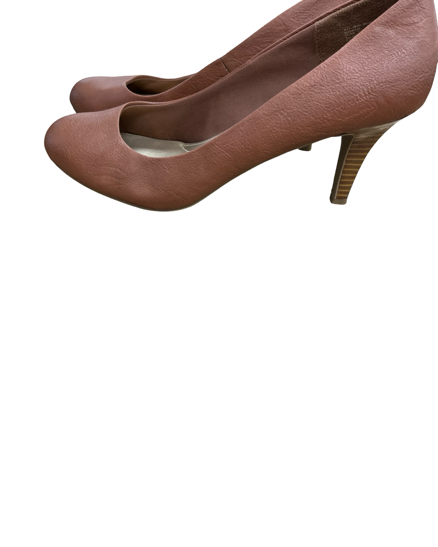 Shoes Heels Stiletto By Comfort Plus In Brown, Size:10