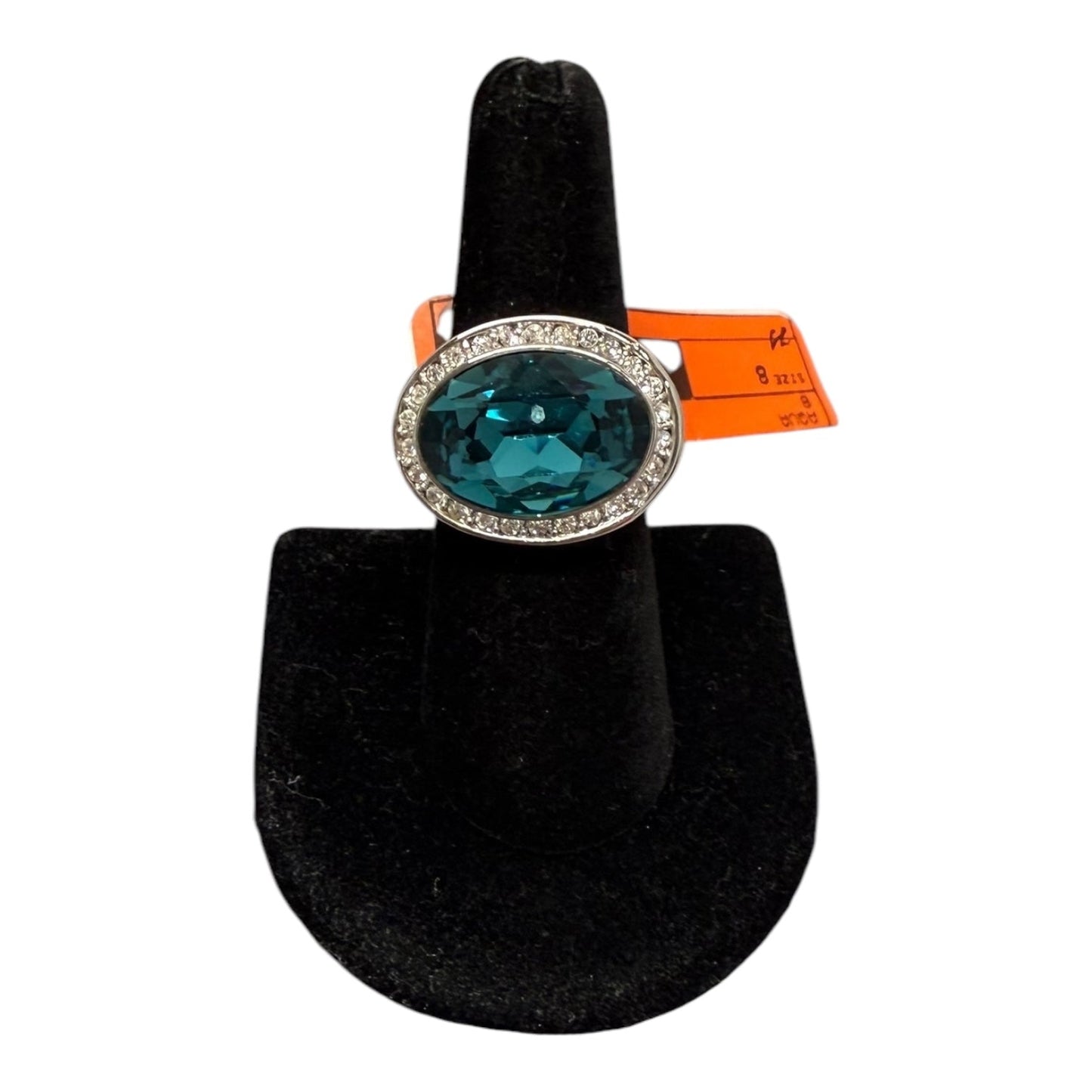 Ring Other By Givenchy  In Aqua, Size:8