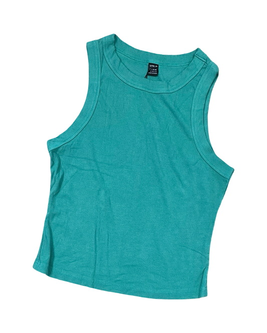 Tank Top By Shein In Green, Size:L