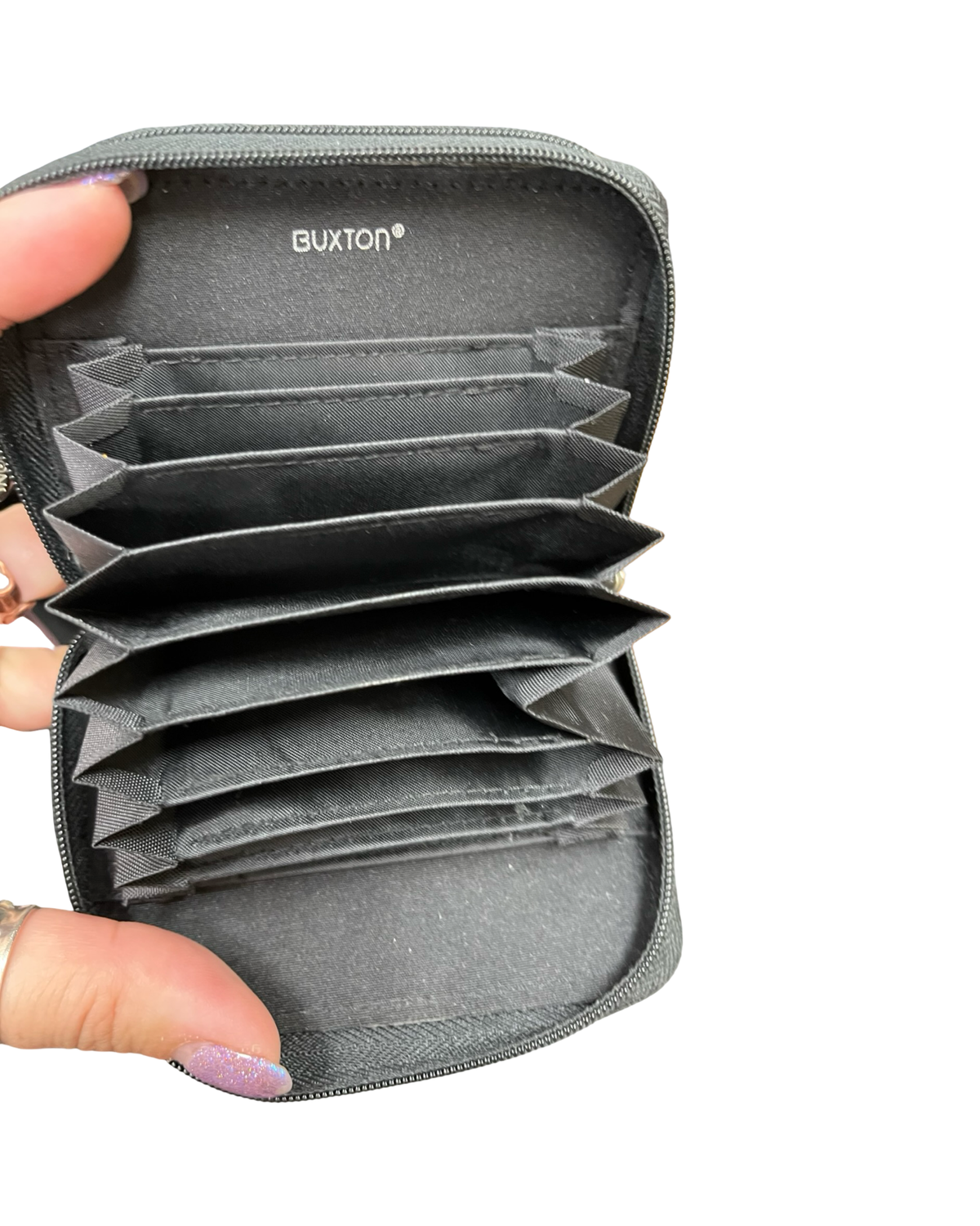 Wallet By Buxton In Black, Size:Small