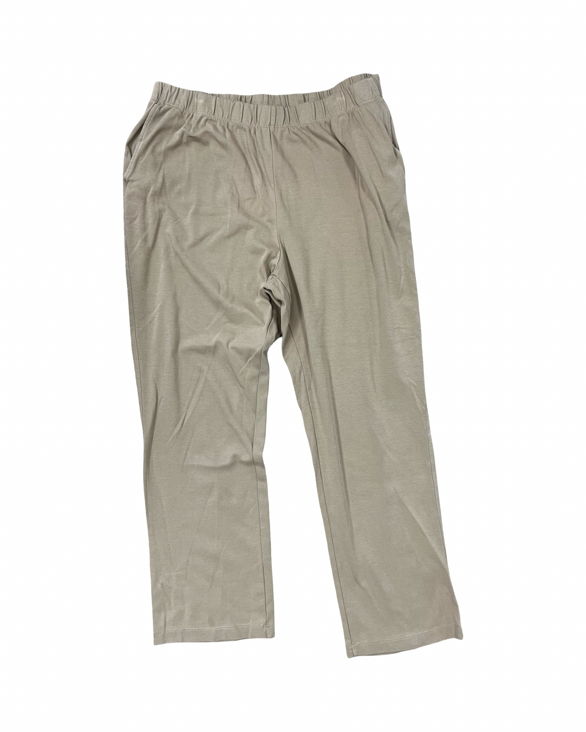 Pants Lounge By Lands End In Tan, Size:18