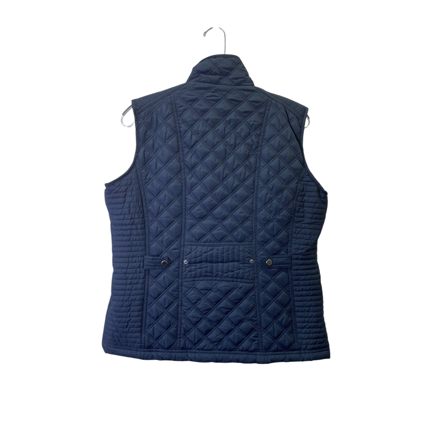 Vest Puffer & Quilted By Weatherproof In Navy, Size:M