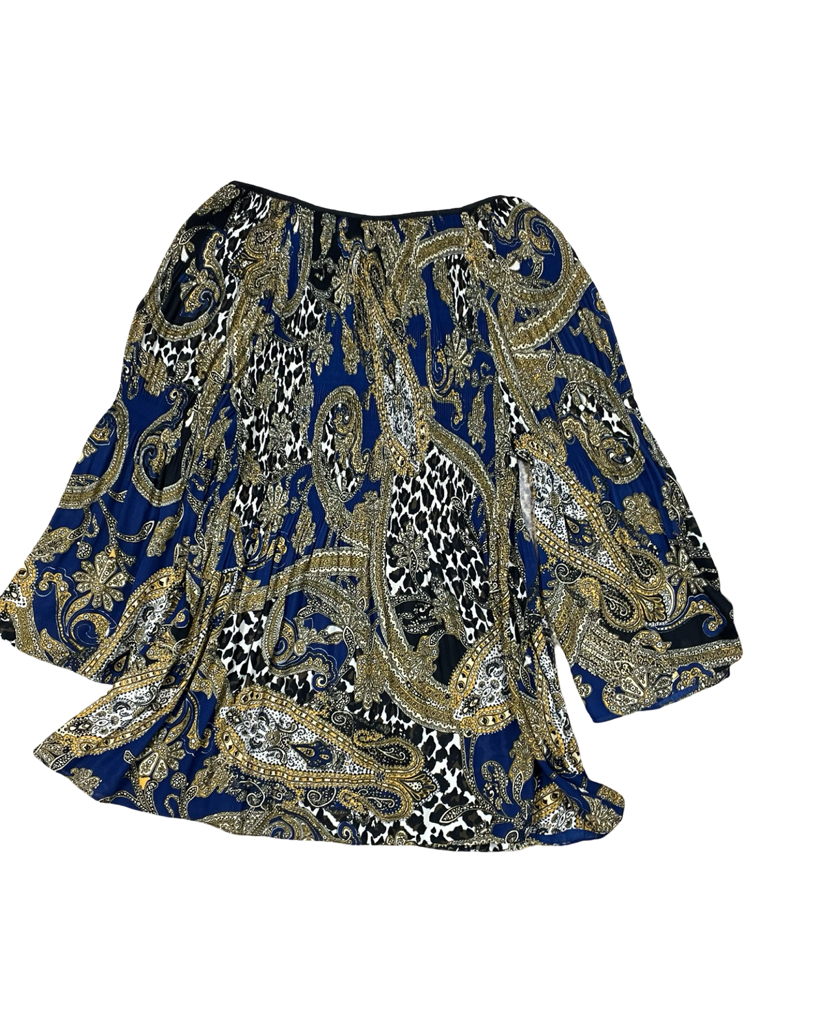 Top Ls By Cupio In Black & Gold, Size:M