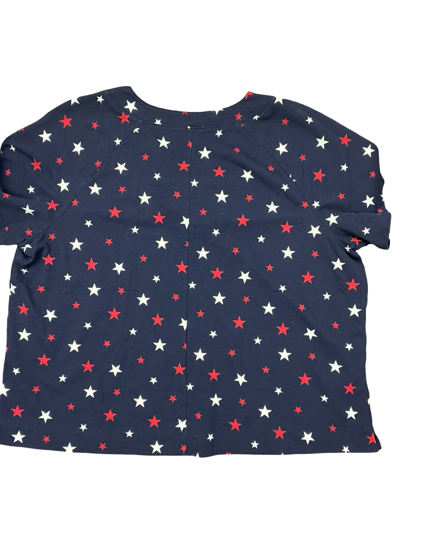 Top Ss By Lane Bryant In Blue Red & White, Size:3X