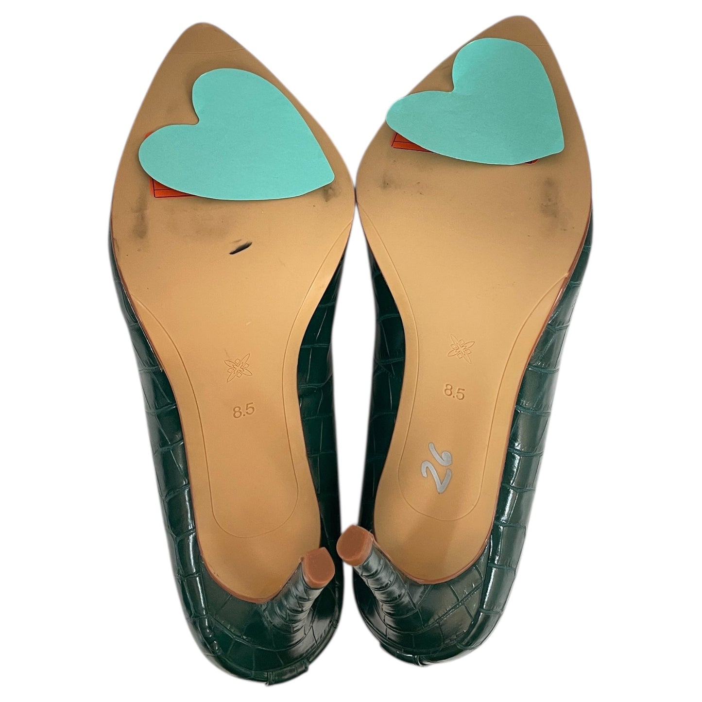 Shoes Heels Stiletto By Bcbgeneration In Green, Size:8.5