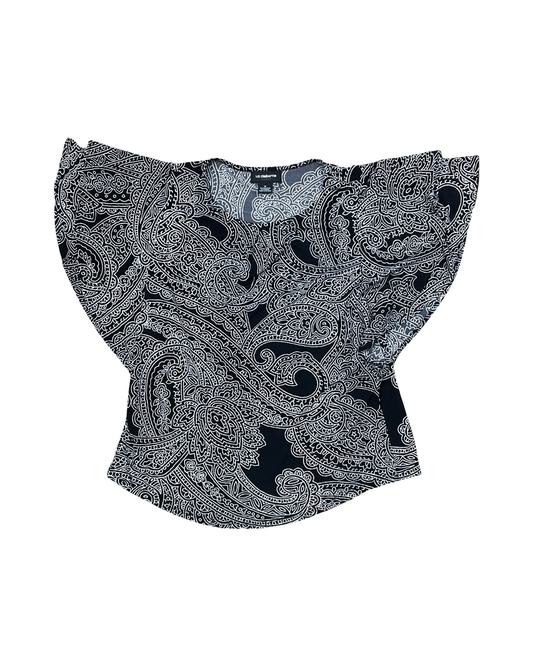 Top Ss By Liz Claiborne In Black & White, Size:M