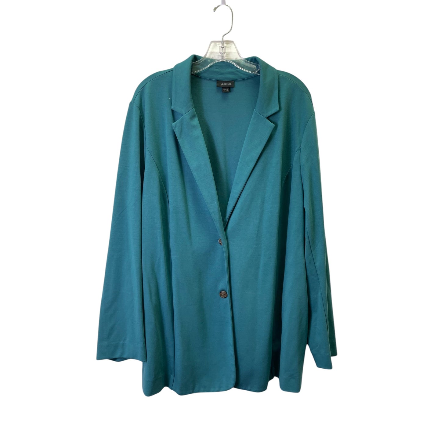 Blazer By J. Jill In Teal, Size:2X