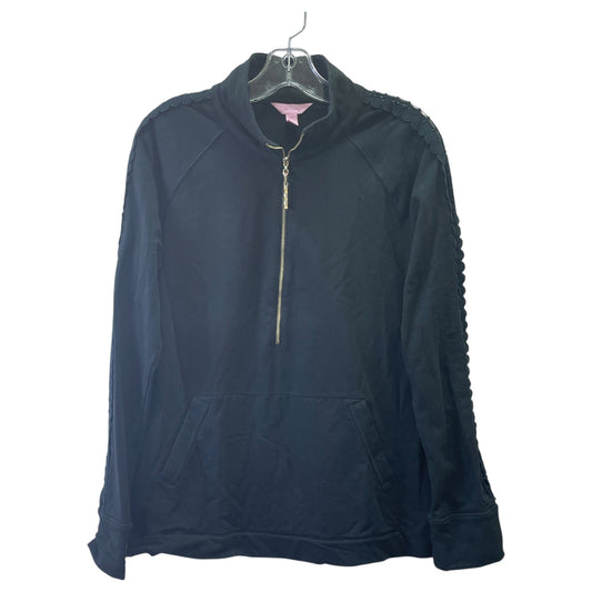 Sweatshirt Designer By Lilly Pulitzer In Black, Size:M