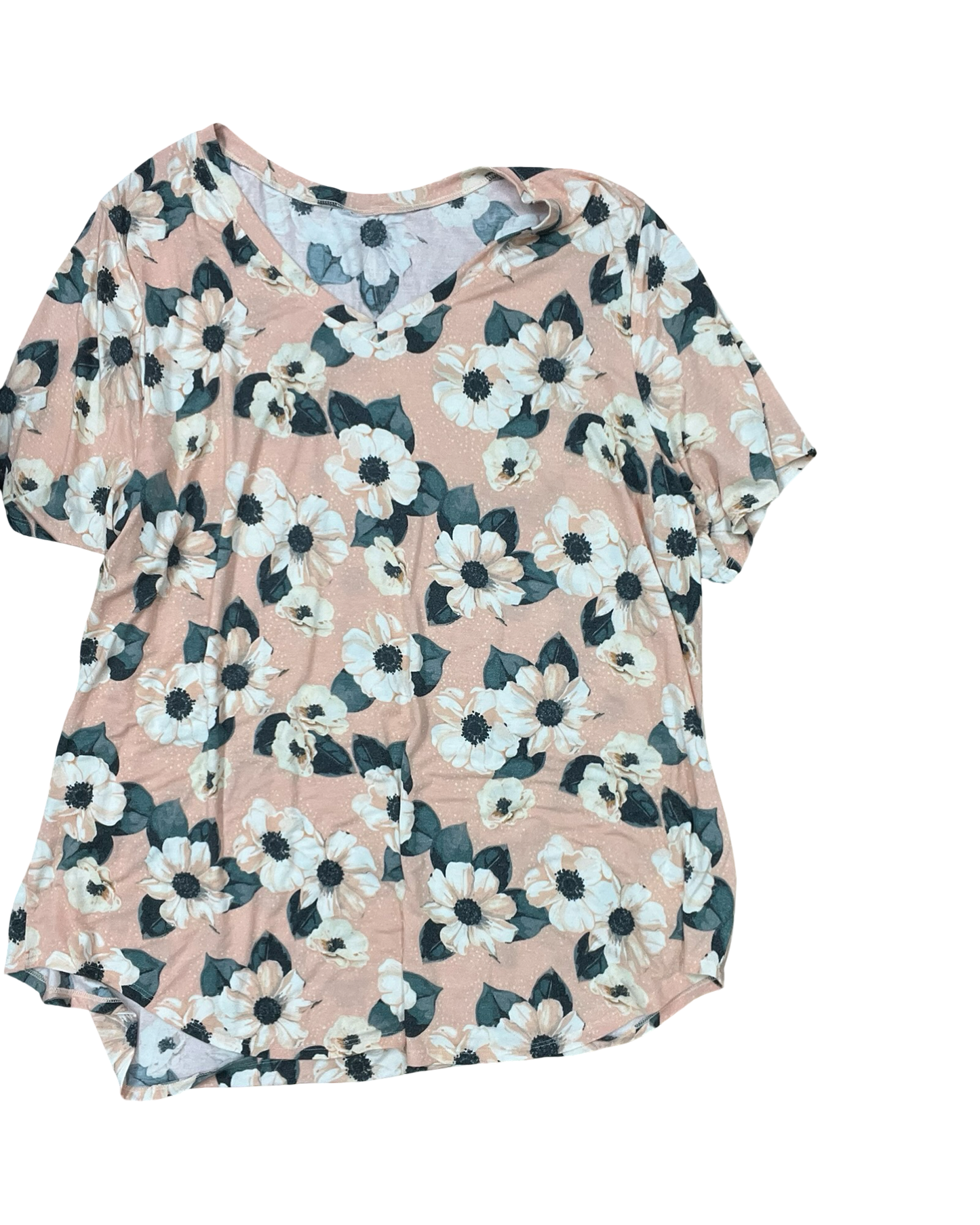 Top Ss By Clothes Mentor In Orange, Size:3X