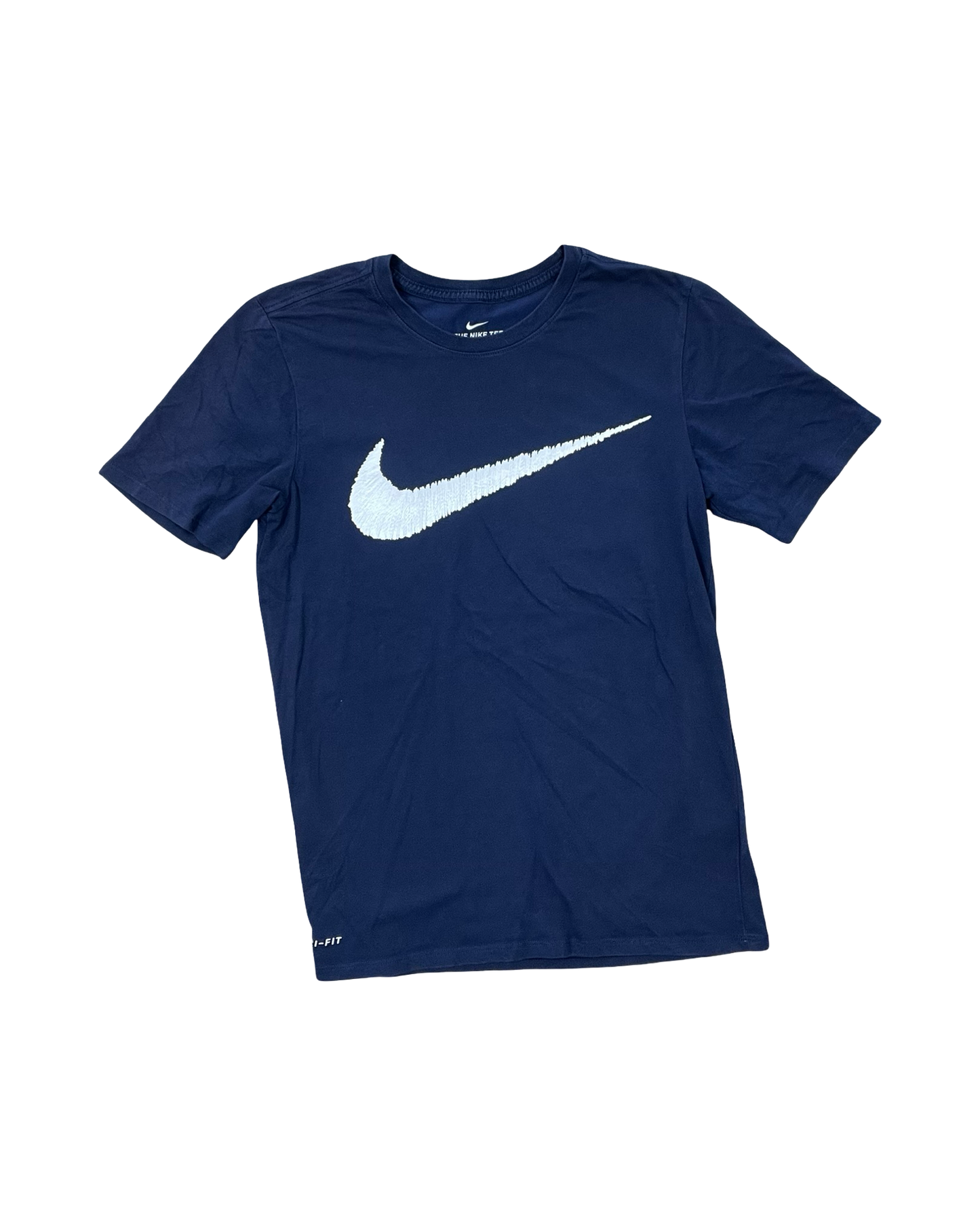 Athletic Top Ss By Nike In Navy, Size:S