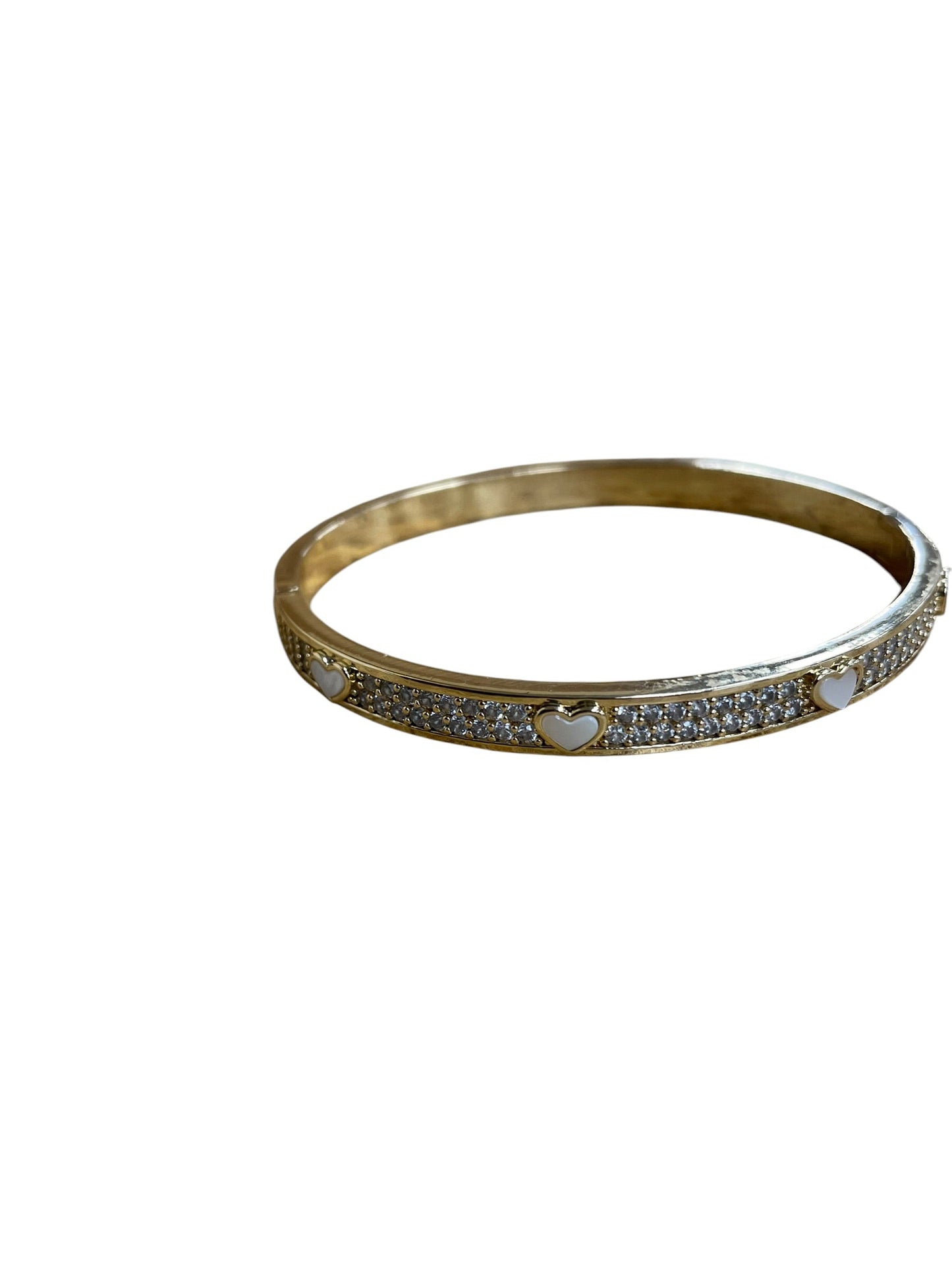Bracelet Cuff By Cme In Gold & White