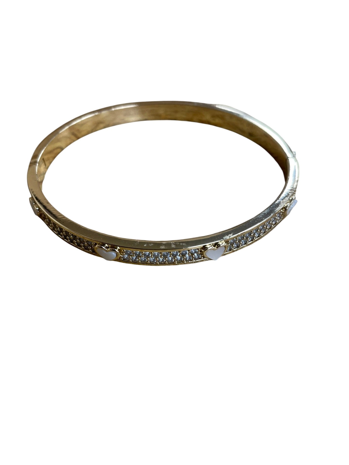 Bracelet Cuff By Cme In Gold & White