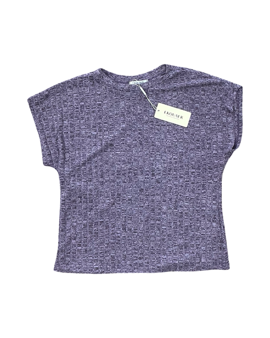 Top Ss By Ekouaer In Purple, Size:M