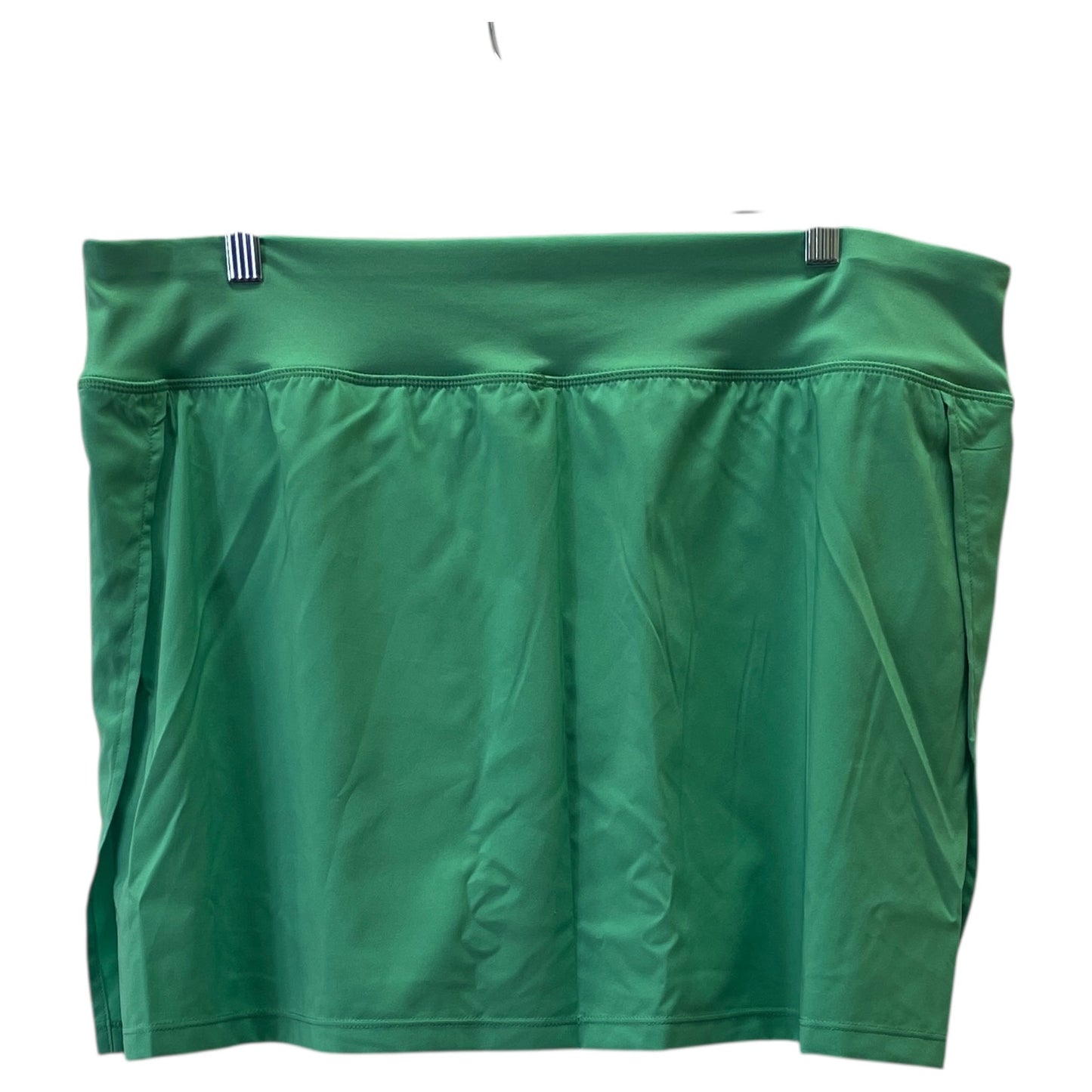 Athletic Skort By Reebok In Green, Size:2X