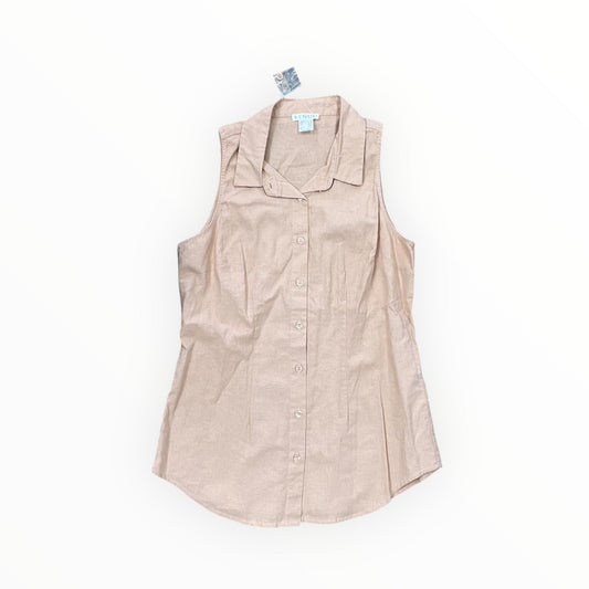 Tunic Sleeveless By Venus In Peach, Size:S