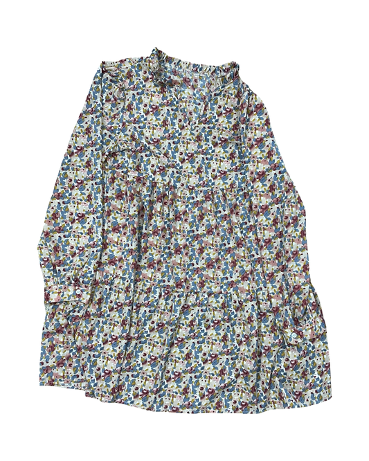 Dress Casual Midi By Shein In Floral Print, Size:Xl