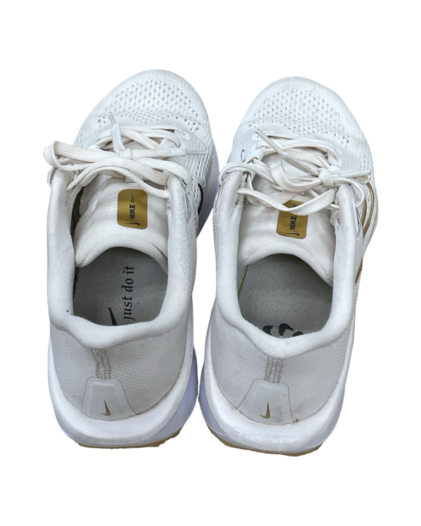 Shoes Athletic By Nike In Cream, Size:7.5