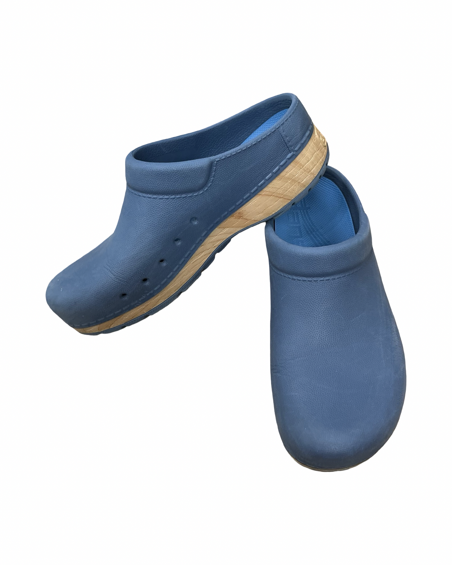 Shoes Flats By Dansko In Blue, Size:6.5